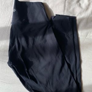 Lululemon 7/8 Black Leggings